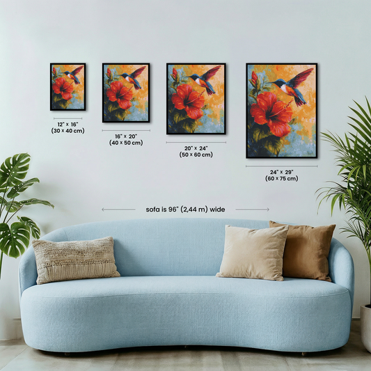 Open Petal Frame