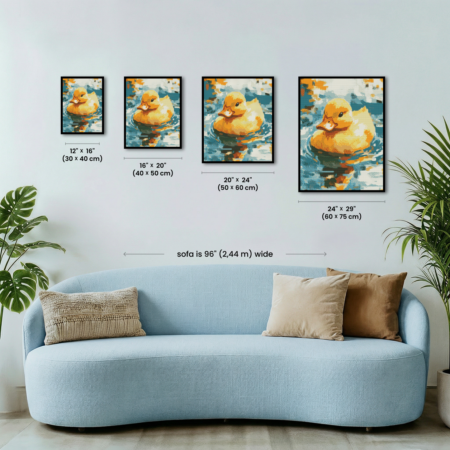 Brushstroke Pond Wanderer