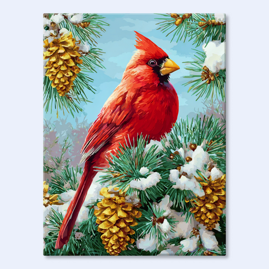 Cardinal Winter