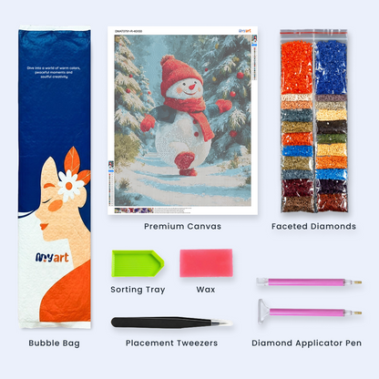 Cheerful Snowman