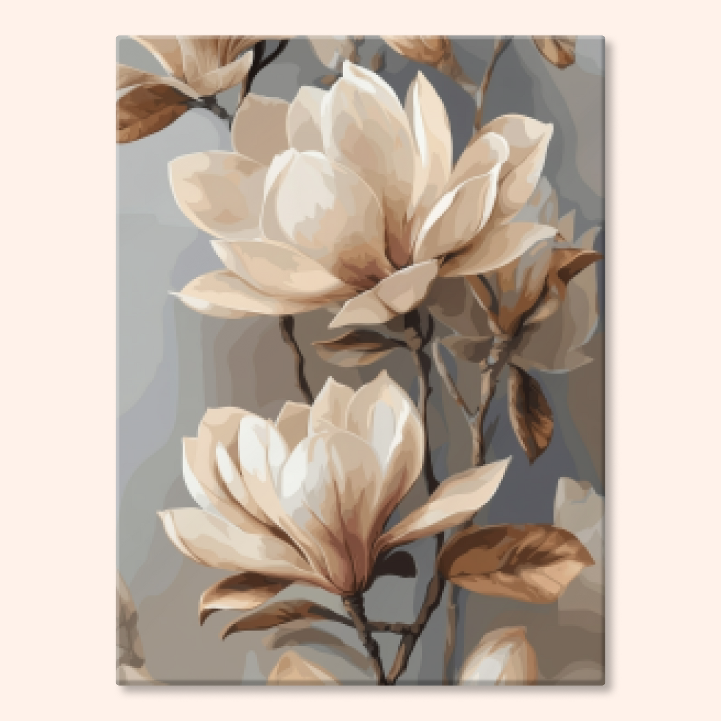 Faint Floral Curve