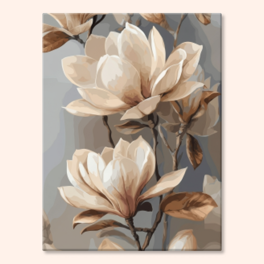 Faint Floral Curve