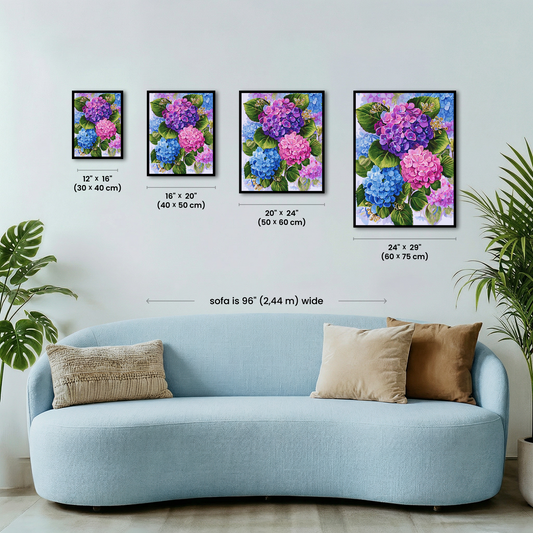Hydrangea Cluster
