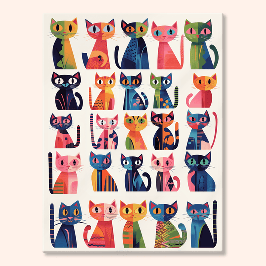 Kaleidoscope Cats