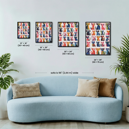 Kaleidoscope Cats