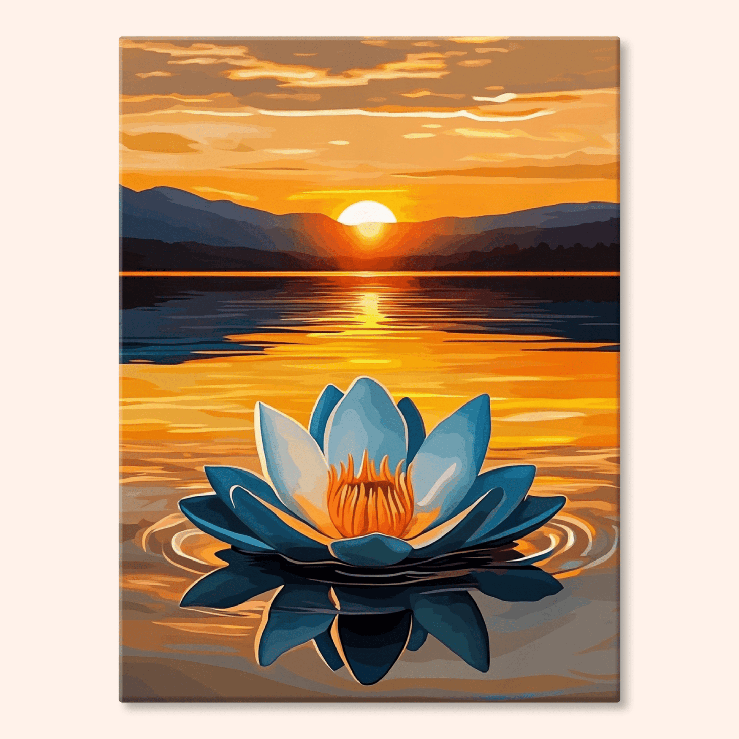 Lotus Sunset