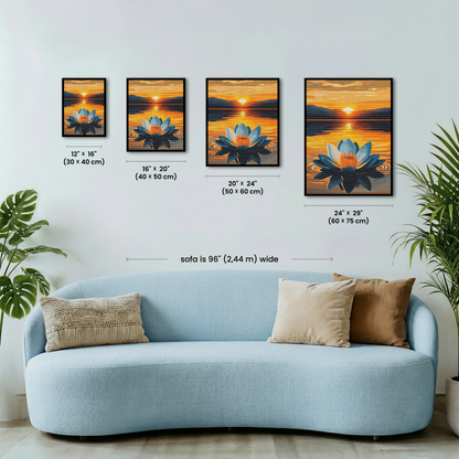 Lotus Sunset