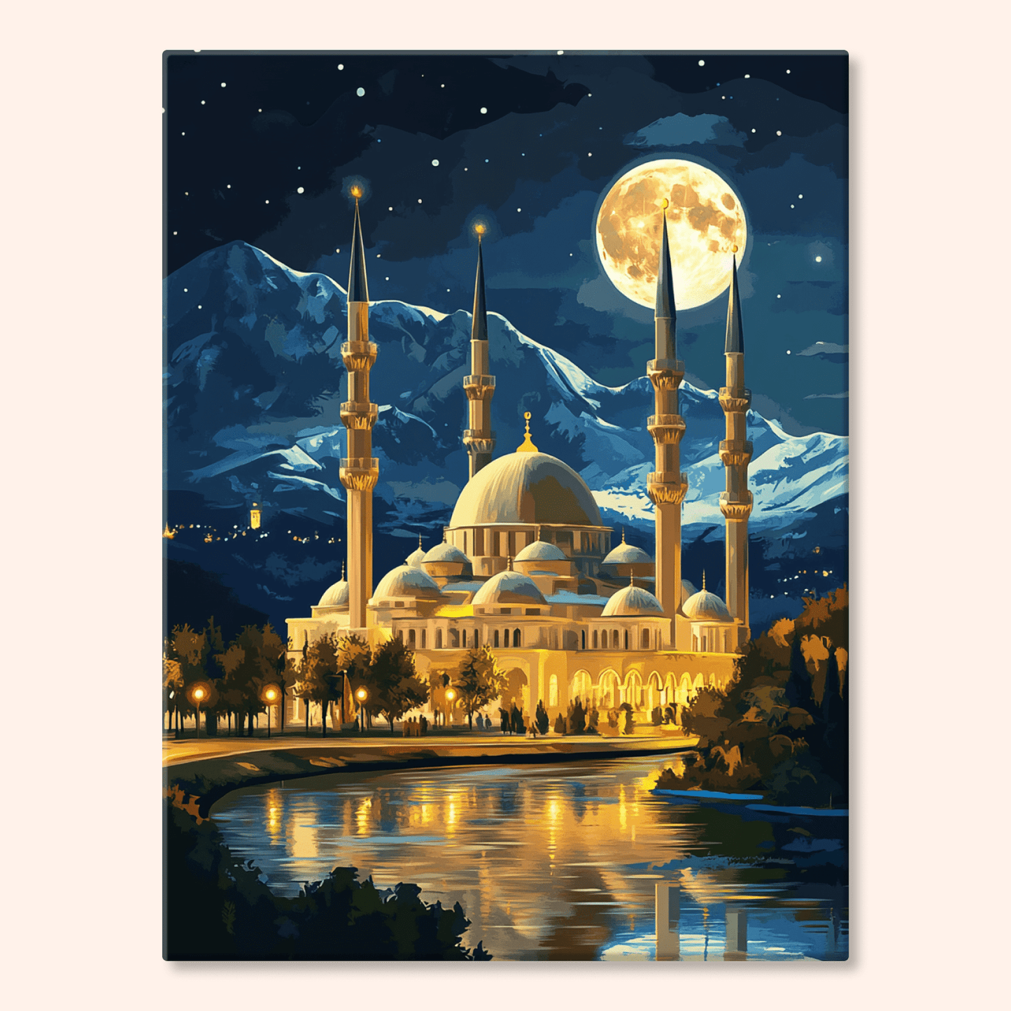 Moonlit Mosque