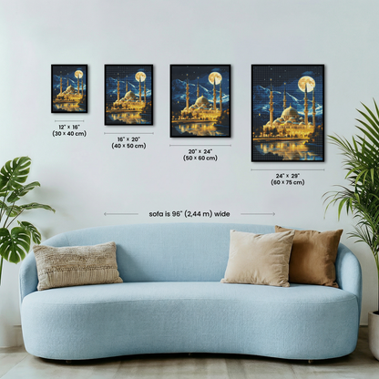 Moonlit Mosque