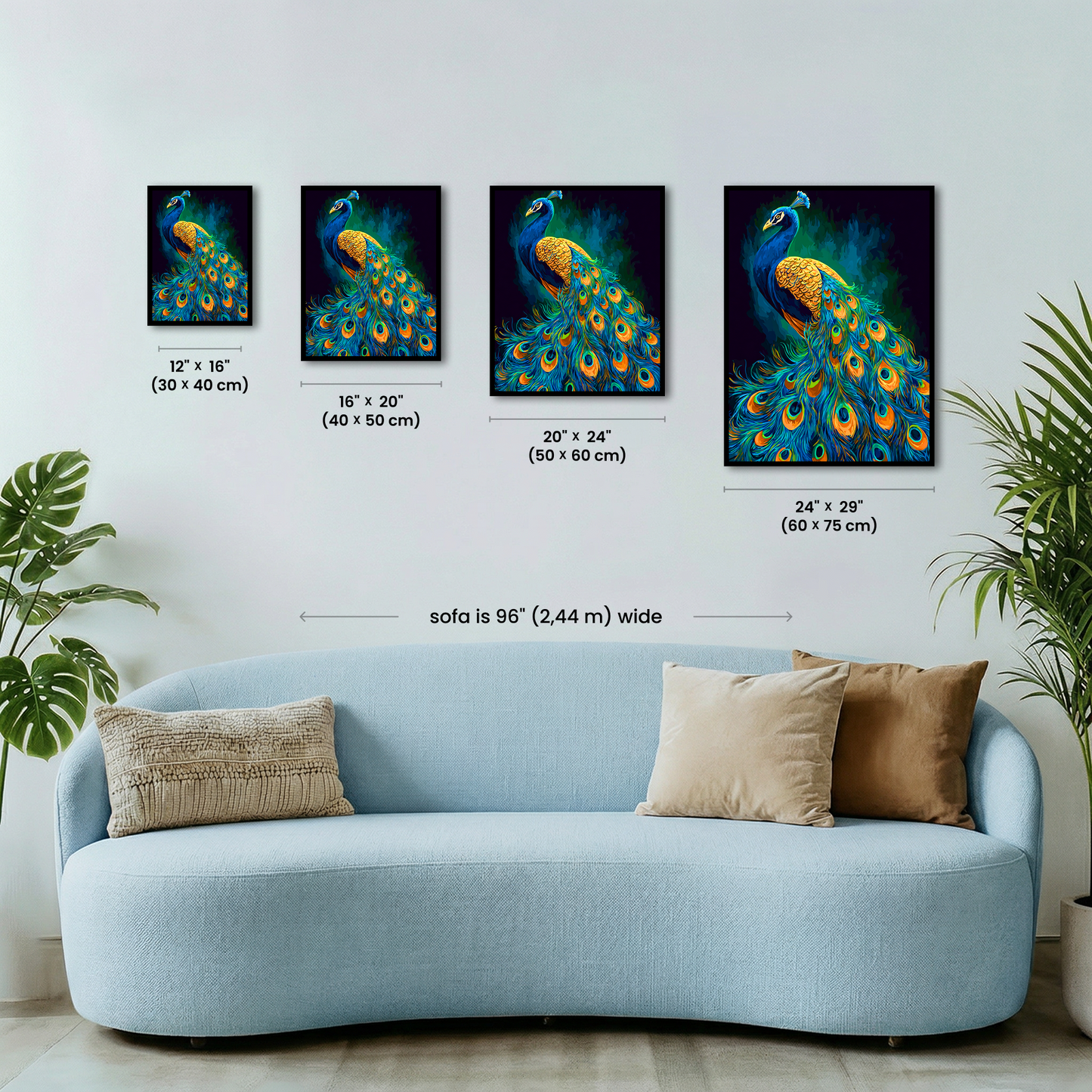 Peacock Glow
