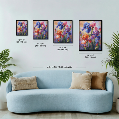 Rainbow Irises