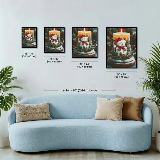 Santa Candle