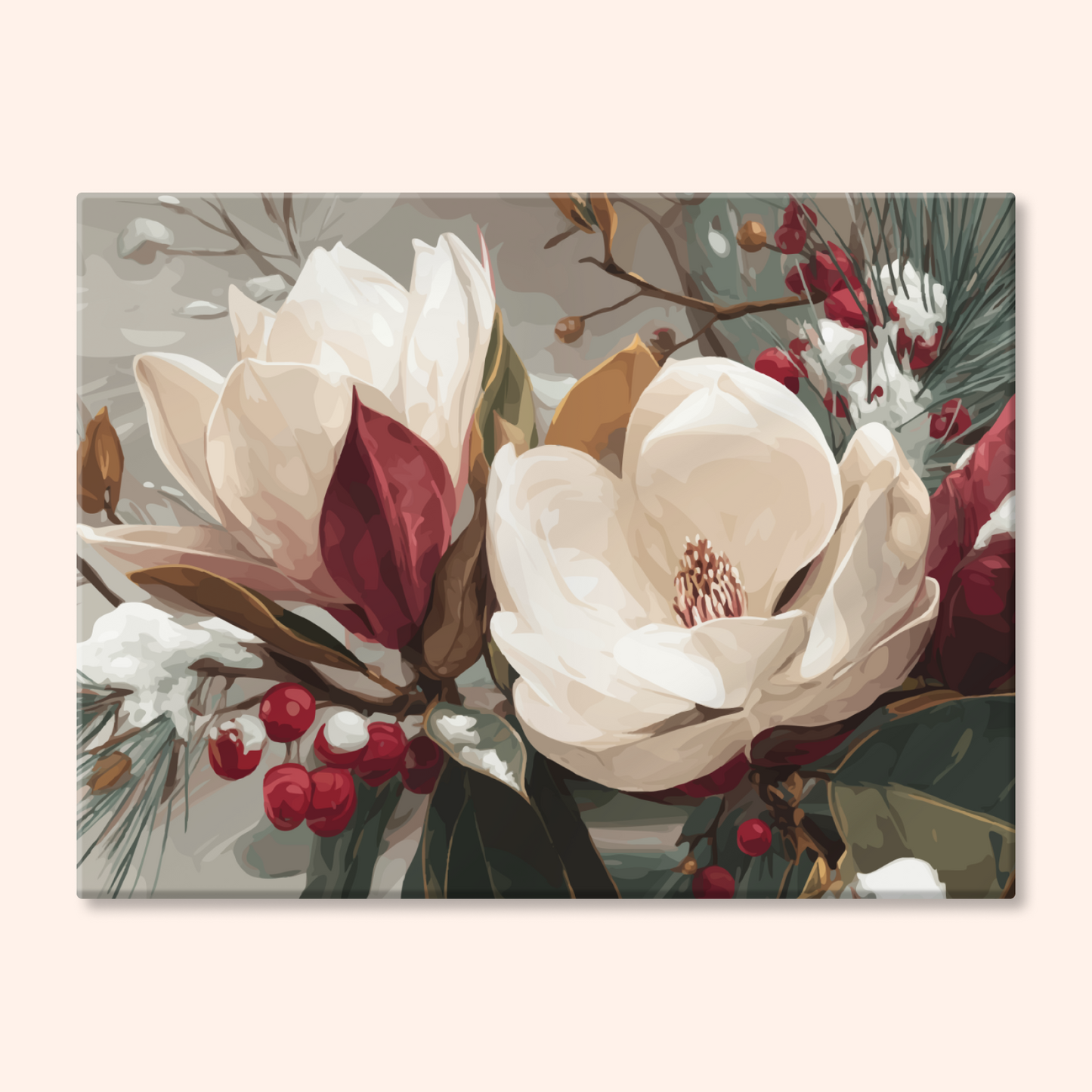 Snowy Petals