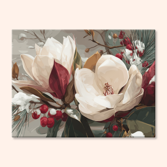 Snowy Petals
