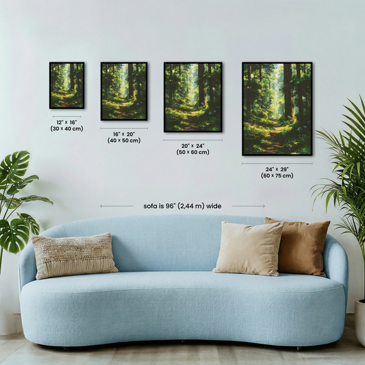Sunlit Forest