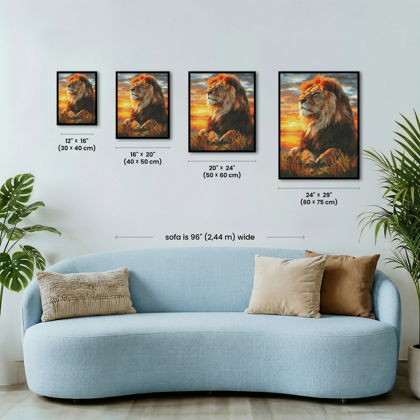 Sunset Lion