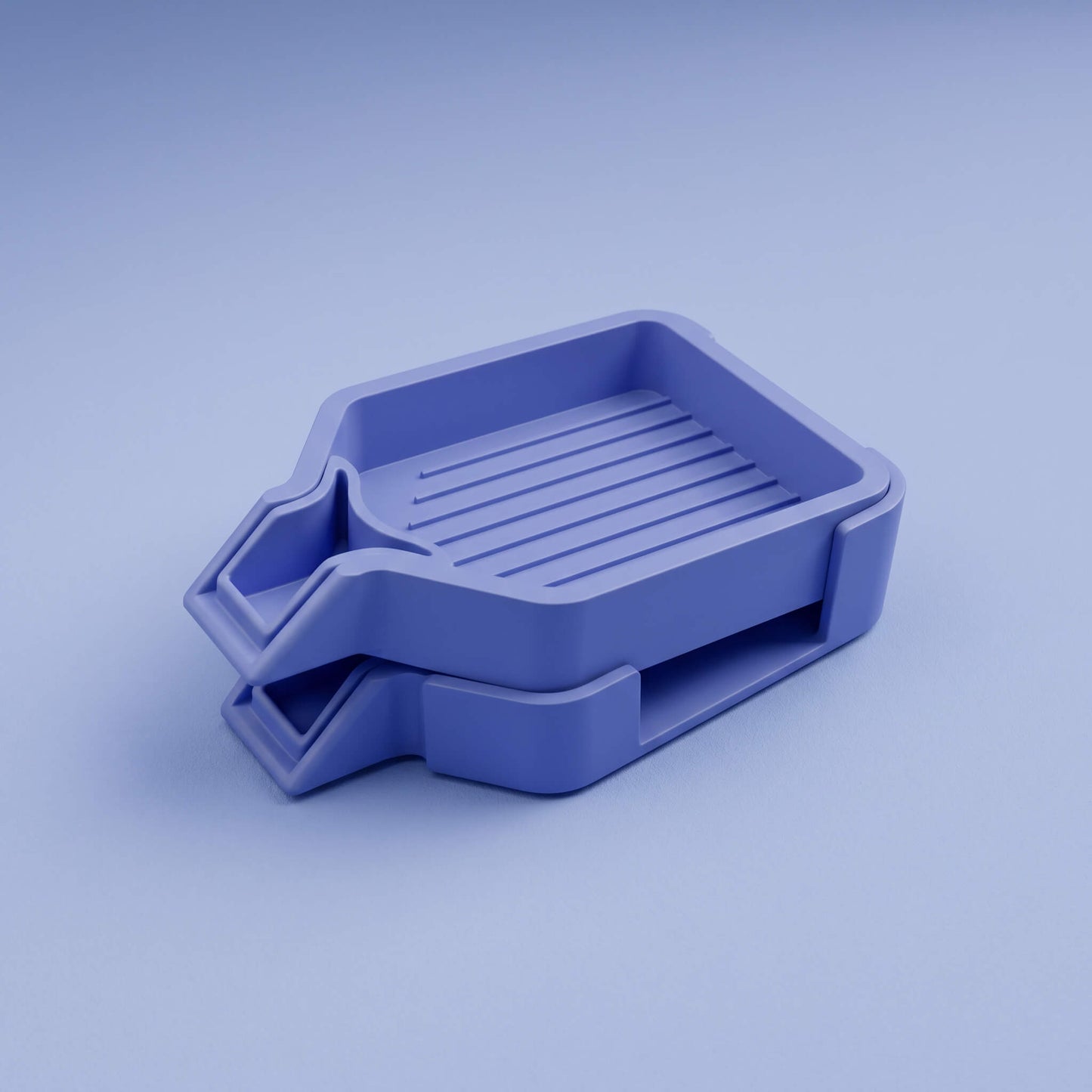 7 Mini Trays with Lids & Storage Base