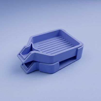 7 Mini Trays with Lids & Storage Base